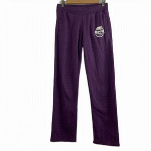 Roots Purple Cotton Straight Leg Sweats